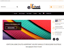 Tablet Screenshot of e-velvet.com